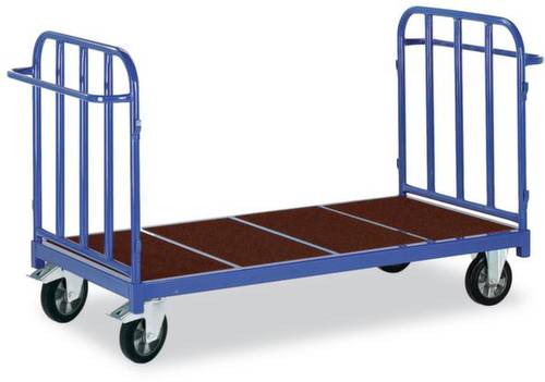 ROLLCART 02-1250 Schwerlastwagen Stahl pulverbeschichtet Traglast (max.): 1200kg von ROLLCART