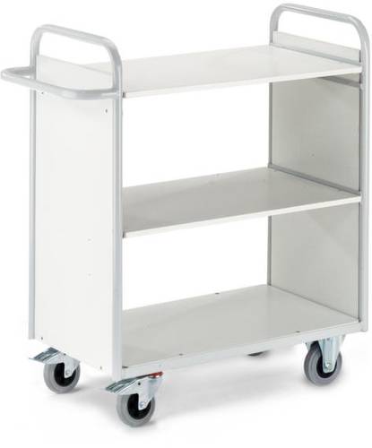 ROLLCART B08-7321 Bürowagen Stahl pulverbeschichtet Traglast (max.): 150kg von ROLLCART