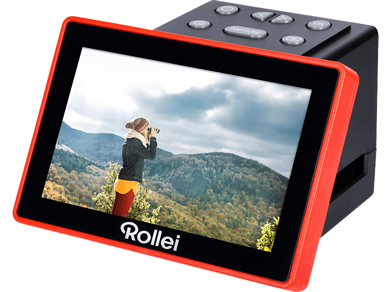 ROLLEI Dia Film Scanner Filmscanner , 3100 dpi, 4300 dpi (interpoliert) für 135-mm-Film von ROLLEI