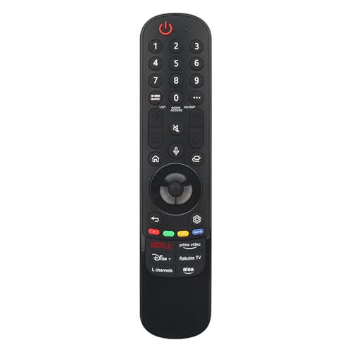 AKB76045003 MR24GA Ersetzte Sprach Fernbedienung Passend für LG TV MR23GA MR22GA MR21GA 43NANO81T6A 50UT91006LA OLED97G45LW OLED42C4AUA OLED42C4PUA OLED48B4AUA,Mit Benutzerhandbuch AKB76045003 MR24GA Ersetzte Sprach Fernbedienung Passend für LG TV MR23GA MR22GA MR21GA 43NANO81T6A 50UT91006LA OLED97G45LW OLED42C4AUA OLED42C4PUA OLED48B4AUA,Mit Benutzerhandbuch von ROLLGAN