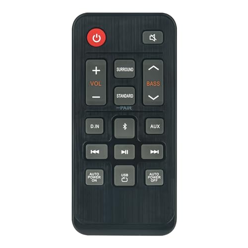 ROLLGAN AH81-09662A Ersetzte Fernbedienung Anwendbar für Samsung Soundbar HW-N300 HW-N300/ZG HWN300 HW-T400 HW-T400XL ROLLGAN AH81-09662A Ersetzte Fernbedienung Anwendbar für Samsung Soundbar HW-N300 HW-N300/ZG HWN300 HW-T400 HW-T400XL von ROLLGAN