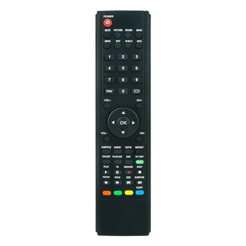 ROLLGAN Ersetzte Fernbedienung Anwendbar für Nordmende Wegavision TV FHD32A FHD43A FHD24A WEGAVISION-FHD24A WEGAVISION-FHD43A WEGAVISION-FHD32A ROLLGAN Ersetzte Fernbedienung Anwendbar für Nordmende Wegavision TV FHD32A FHD43A FHD24A WEGAVISION-FHD24A WEGAVISION-FHD43A WEGAVISION-FHD32A von ROLLGAN