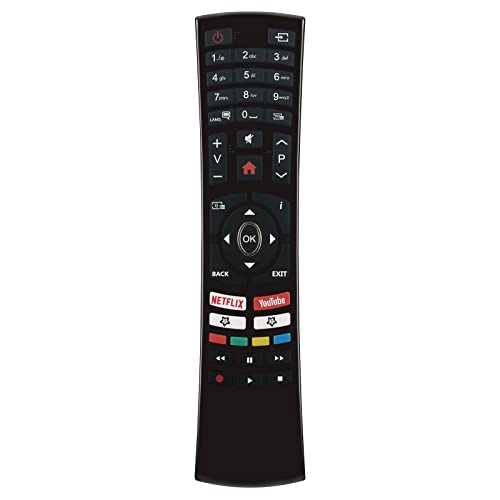 ROLLGAN Ersetzte Fernbedienung Anwendbar für Telefunken TV JT-55UBS300 TE43292S31Y2P D43U297N4CWH D32H289N4CWI 55DTU652 32DTH531 D43U600M4CWII D43U700M4CWH D49U700M4CWH XU55E512 CELED32S419B3 ROLLGAN Ersetzte Fernbedienung Anwendbar für Telefunken TV JT-55UBS300 TE43292S31Y2P D43U297N4CWH D32H289N4CWI 55DTU652 32DTH531 D43U600M4CWII D43U700M4CWH D49U700M4CWH XU55E512 CELED32S419B3 von ROLLGAN