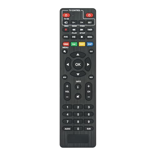 ROLLGAN Ersetzte Fernbedienung Passend für Majestic TIVUSAT I-Can S490 S-490 SAT270 SAT440 DEC265 Decoder ROLLGAN Ersetzte Fernbedienung Passend für Majestic TIVUSAT I-Can S490 S-490 SAT270 SAT440 DEC265 Decoder von ROLLGAN