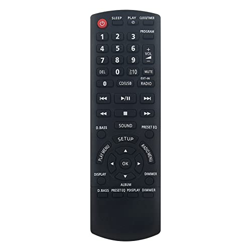 ROLLGAN N2QAYB001101 Ersetzte Fernbedienung Anwendbar für Panasonic CD Stereo System SC-PMX80 SC-PMX82 SA-PMX82 SA-PMX80 SB-PMX70 SC-PMX80 SA-PMX82 SC-PMX94 SA-PMX94 SB-PMX70 SC-PMX82 ROLLGAN N2QAYB001101 Ersetzte Fernbedienung Anwendbar für Panasonic CD Stereo System SC-PMX80 SC-PMX82 SA-PMX82 SA-PMX80 SB-PMX70 SC-PMX80 SA-PMX82 SC-PMX94 SA-PMX94 SB-PMX70 SC-PMX82 von ROLLGAN