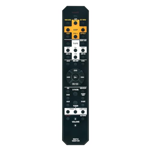 ROLLGAN RAV14 V694130 Ersetzte Fernbedienung Anwendbar für Yamaha AV Receiver RX-V420 RX-V420RDS RX-V396RDS RXV420RDS von ROLLGAN