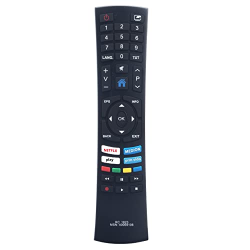ROLLGAN RC1823 Ersetzte Fernbedienung Anwendbar für Medion TV RC-1823 40069106 MD-31380 MD-31381 MD-31382 MD-31420 MD-31422 MD-31423 MD-31424 MD-31511 MD-31513 MD-32029 MD-32036 MD31373 MD31437 ROLLGAN RC1823 Ersetzte Fernbedienung Anwendbar für Medion TV RC-1823 40069106 MD-31380 MD-31381 MD-31382 MD-31420 MD-31422 MD-31423 MD-31424 MD-31511 MD-31513 MD-32029 MD-32036 MD31373 MD31437 von ROLLGAN