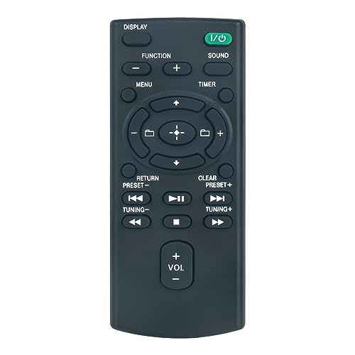 ROLLGAN RM-AMU197 Ersetzte Fernbedienung Anwendbar für Sony HiFi Audio Display System RMAMU197 149274511 CMT-X5CD CMT-X5CDB CMT-X7CD CMT-X7CDB CMTX7CD CMTX7CDB MTX5CDB CMTX5CD ROLLGAN RM-AMU197 Ersetzte Fernbedienung Anwendbar für Sony HiFi Audio Display System RMAMU197 149274511 CMT-X5CD CMT-X5CDB CMT-X7CD CMT-X7CDB CMTX7CD CMTX7CDB MTX5CDB CMTX5CD von ROLLGAN