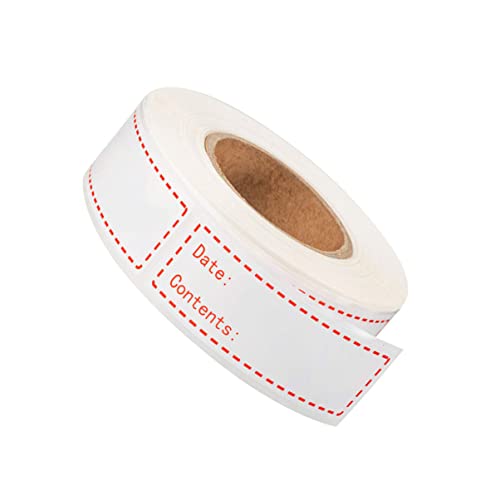 ROMISBABA 1 Rolle Kühlschranketiketten Namensschild Aufkleber Küchen Klebeetiketten Entfernbare Etiketten Lebensmittelaufkleber Für Zuhause Etiketten Für Den Kühlschrank ROMISBABA 1 Rolle Kühlschranketiketten Namensschild Aufkleber Küchen Klebeetiketten Entfernbare Etiketten Lebensmittelaufkleber Für Zuhause Etiketten Für Den Kühlschrank von ROMISBABA