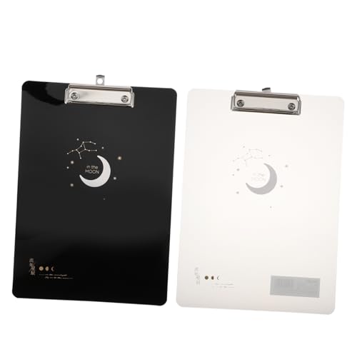 ROMISBABA 2Stücke Klemmbrett Leichte Zwischenablage Mit Metallclip Für Schule Büro Und Zuhause Stabil Und Tragbar Dokumentenhalter Mit Aufhängehaken ROMISBABA 2Stücke Klemmbrett Leichte Zwischenablage Mit Metallclip Für Schule Büro Und Zuhause Stabil Und Tragbar Dokumentenhalter Mit Aufhängehaken von ROMISBABA