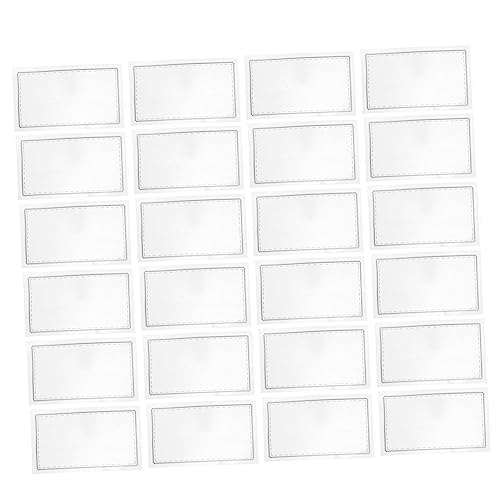 ROMISBABA 50 Stück Halter für Namensschilder Etiketten Namensschilder mit Clips name labels for school schülerausweis Behälter für Namensschilder selber machen Namensnadeln PVC Transparent ROMISBABA 50 Stück Halter für Namensschilder Etiketten Namensschilder mit Clips name labels for school schülerausweis Behälter für Namensschilder selber machen Namensnadeln PVC Transparent von ROMISBABA