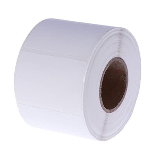 ROMISBABA Etiketten Aus Thermopapier Klebeetiketten Thermalaufkleber Büro Selbstklebendes Etikett Leer Klebrig Name -aufkleberpapier Papier Für Thermodrucker Weiß von ROMISBABA