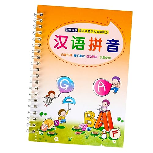 ROMISBABA Schreibübungsgerät Verfolgung Übungsbuch zum kursiven Schreiben Übungsheft Gerilltes Handschriftbuch üben Kalligraphie Übungsbuch Kalligrafie Übungsbuch schreiben Orange ROMISBABA Schreibübungsgerät Verfolgung Übungsbuch zum kursiven Schreiben Übungsheft Gerilltes Handschriftbuch üben Kalligraphie Übungsbuch Kalligrafie Übungsbuch schreiben Orange von ROMISBABA