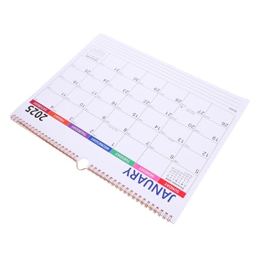 ROMISBABA Wandkalender familienplaner jahreskalender Zeitmanagement-Kalender Planungskalender Handgerissener Kalender jährlich Desktop-Kalender Kalender-Anhänger Monatsplaner Kalender Papier von ROMISBABA
