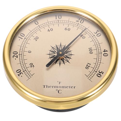 ROMISBABA Wetterstation Wandthermometer Raumthermometer für Kinderzimmer mit Klarer Temperaturanzeige Batteriefrei Hängendes Design für Innenräume Temperaturmessbereich ROMISBABA Wetterstation Wandthermometer Raumthermometer für Kinderzimmer mit Klarer Temperaturanzeige Batteriefrei Hängendes Design für Innenräume Temperaturmessbereich von ROMISBABA
