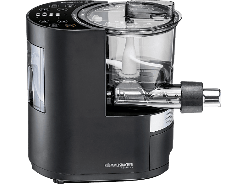 ROMMELSBACHER PM 220 Pastarella Nudelmaschine Schwarz/Silber ROMMELSBACHER PM 220 Pastarella Nudelmaschine Schwarz/Silber von ROMMELSBACHER