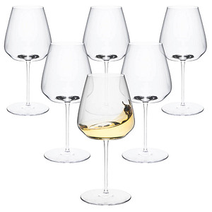 RONA Weingläser SANTORINI mundgeblasen 550,0 ml, 6 St. von RONA