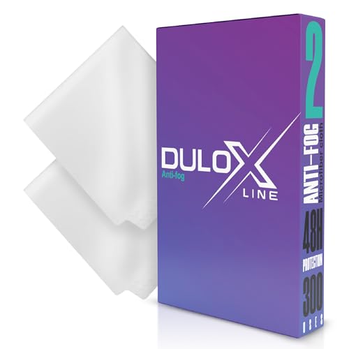 Packung mit 2 Antibeschlag-Mikrofasertüchern (18 x 18 cm) + 2 Antibeschlag-Reinigungstücher - weiche und wiederverwendbare Tücher für Brillen, Kameras, Monitore und Bildschirme - Streifenfreie von RONIBEX