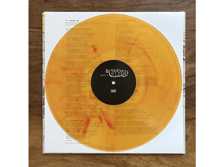 Schreng & La - Projekt 82 Orange/Rot Marbled (Vinyl) von ROOKIE