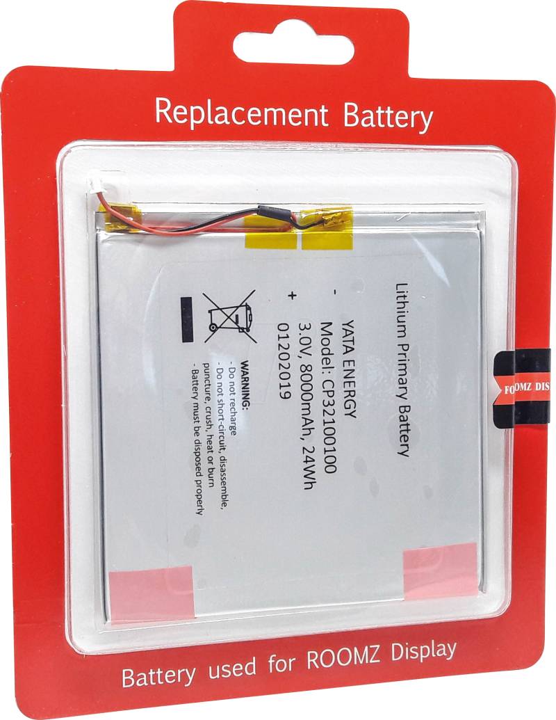 ROOMZ BATTERY 01 - Ersatzbatterie für Roomz Displays von ROOMZ