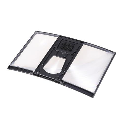RORPOIR 12 Gebogene Mobile Bildschirm Lupe Telefon Stand Verstärker für Handy Universal Halterung für Gadgets von RORPOIR