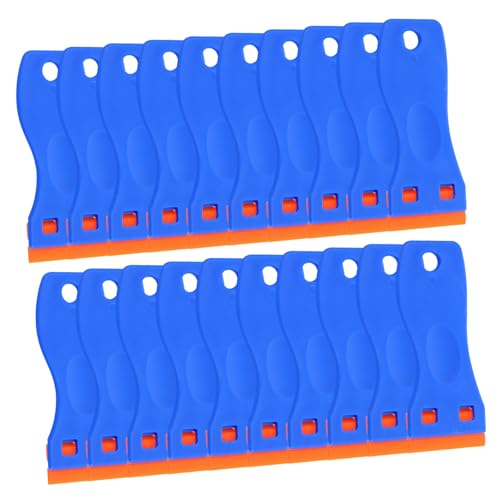 RORPOIR 20 Stück Reinigungsklinge Auto-Klebstoffentferner Autofensterreparaturkits Vinyl -Wrap -Reinigungswerkzeuge Vinylfolienwerkzeuge Windschutzscheiben-Ersatzwerkzeug Plastik Blau RORPOIR 20 Stück Reinigungsklinge Auto-Klebstoffentferner Autofensterreparaturkits Vinyl -Wrap -Reinigungswerkzeuge Vinylfolienwerkzeuge Windschutzscheiben-Ersatzwerkzeug Plastik Blau von RORPOIR