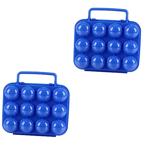 RORPOIR 2 Stücke Lagerung Box 12 Eier Tragbare Griff Kunststoff Träger Für Camping Küche RORPOIR 2 Stücke Lagerung Box 12 Eier Tragbare Griff Kunststoff Träger Für Camping Küche von RORPOIR