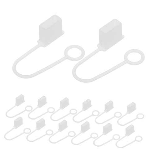 RORPOIR 30 Stück Schutzhülle für Datenkabel USB-C-Staubstecker Staubstecker für Handy Schutzhülle aus Silikon Computer Silikonstaubstopfen Staubschutz aus Silikon Kieselgel Transparent RORPOIR 30 Stück Schutzhülle für Datenkabel USB-C-Staubstecker Staubstecker für Handy Schutzhülle aus Silikon Computer Silikonstaubstopfen Staubschutz aus Silikon Kieselgel Transparent von RORPOIR