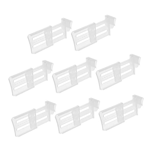 RORPOIR 8 Stück Gewürzteiler Kühlschrankklassifizierung Trennwand Kühlschrankteiler Kühlschrankteiler Gefrierschrank Trenner Schubladenteiler Trennplatte von RORPOIR