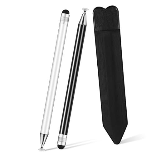 RORPOIR Tablet-Präzisionsstift-Set 4er-Pack Eingabestifte universeller kapazitiver Stift für Mobiltelefone tragbarer Bildschirmstift Stifthalter von RORPOIR
