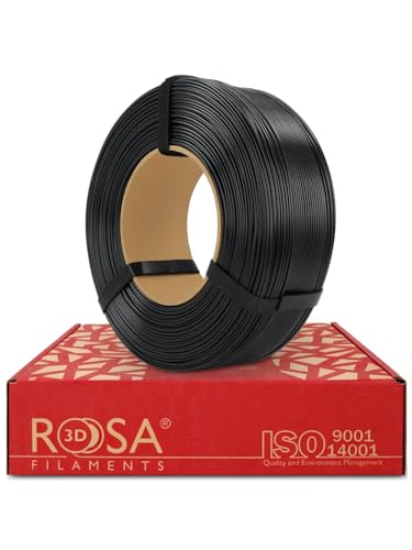 ROSA 3D ASA Filament 1.75 mm für 3D Drucker - Druckmaterialien 3D Drucker Technische Filament - 3D Printing Materials 3D Drucker Zubehör - Schwarz Refill 1 kg ROSA 3D ASA Filament 1.75 mm für 3D Drucker - Druckmaterialien 3D Drucker Technische Filament - 3D Printing Materials 3D Drucker Zubehör - Schwarz Refill 1 kg von ROSA 3D FILAMENTS