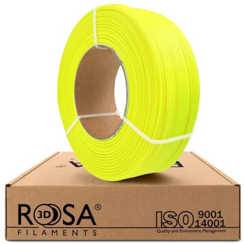 Filament PLA Refill 1.75mm - NEON YELLOW - NEON GELB von ROSA3D