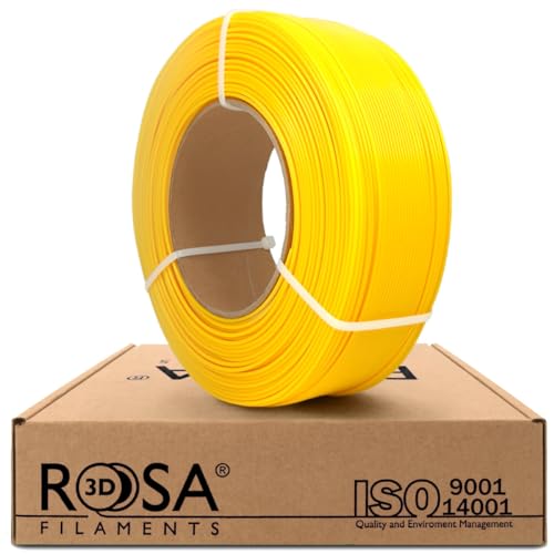 Filament PLA Refill 1.75mm - YELLOW - GELB von ROSA3D
