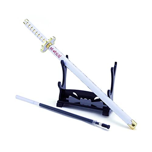 ROSETOR 1 x Demon Slayer Gelschreiber, Zenitsu-Waffenmodell für Geschenk, Sammlung, Schreiben (weiß) von ROSETOR