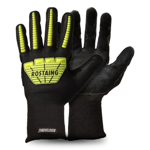 ROSTAING RESCUEPRO – 1 Paar Arbeitshandschuhe – für große intensive Arbeiten – Handschuhe mit Verstärkungen in Neongelb für Bastelaktivitäten – Schnittschutzhandschuhe – Handschuhe zum Schutz von ROSTAING RESCUEPRO – 1 Paar Arbeitshandschuhe – für große intensive Arbeiten – Handschuhe mit Verstärkungen in Neongelb für Bastelaktivitäten – Schnittschutzhandschuhe – Handschuhe zum Schutz von von ROSTAING