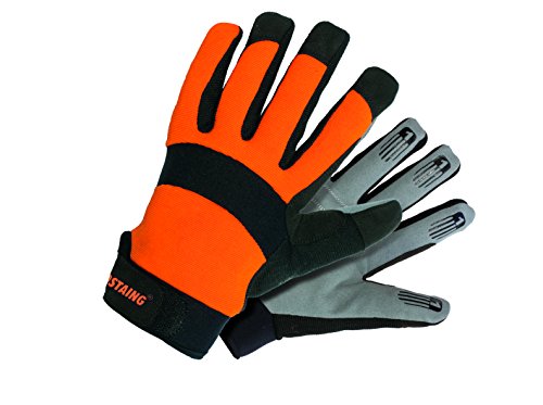 Rostaing OPTIPRO/IT08 Handschuh zur Stoßdämpfung in der Handfläche, Komfort, Orange/Schwarz/Grau, 08 Rostaing OPTIPRO/IT08 Handschuh zur Stoßdämpfung in der Handfläche, Komfort, Orange/Schwarz/Grau, 08 von ROSTAING