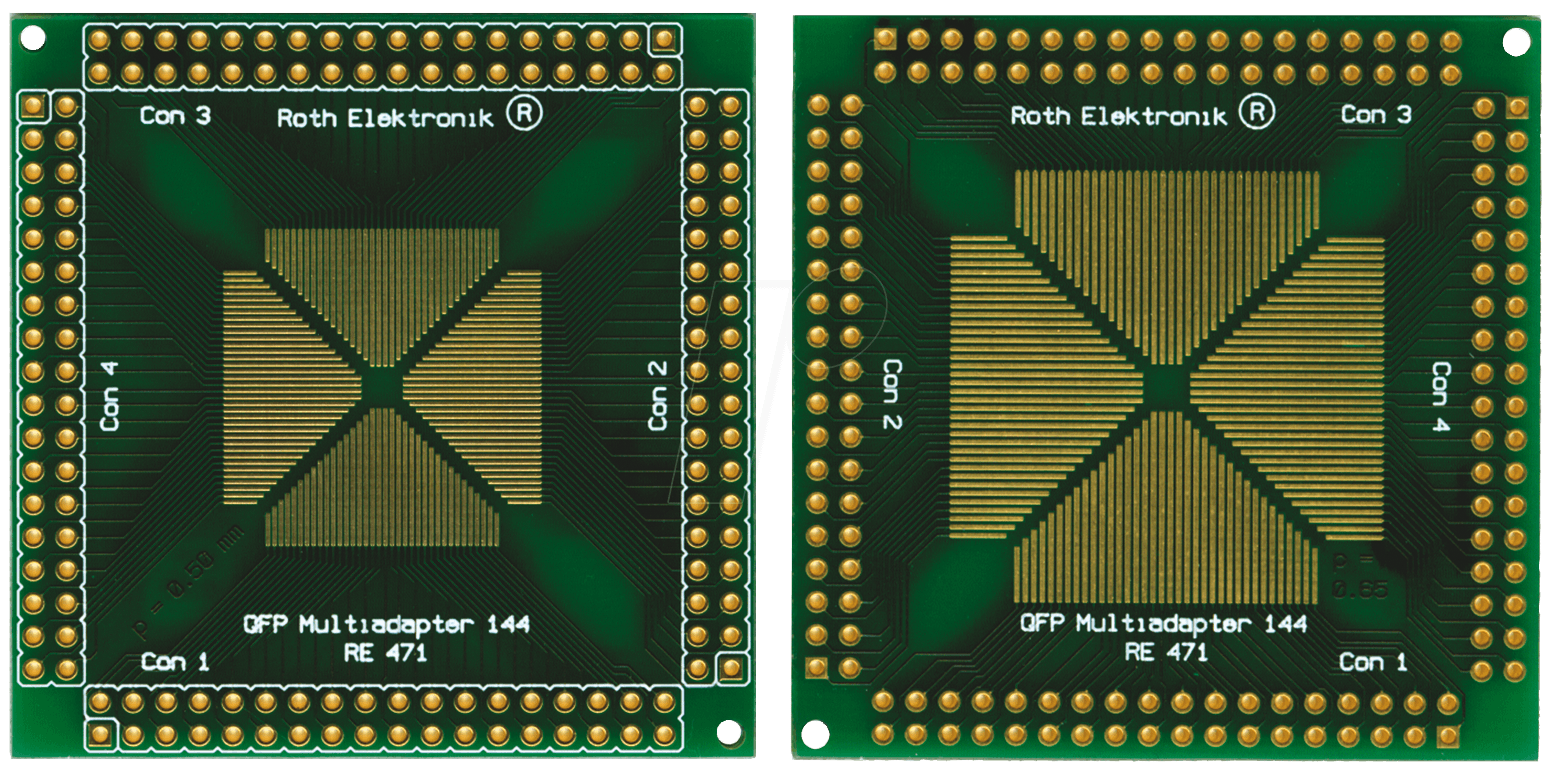 RE 471 - QFP Multiadapter 144 von ROTH-ELEKTRONIK