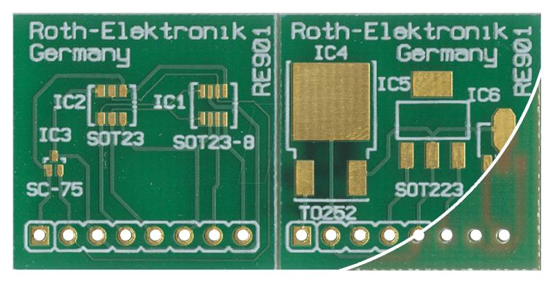 RE 901 - SOT-23 SMD Multiadapter von ROTH-ELEKTRONIK