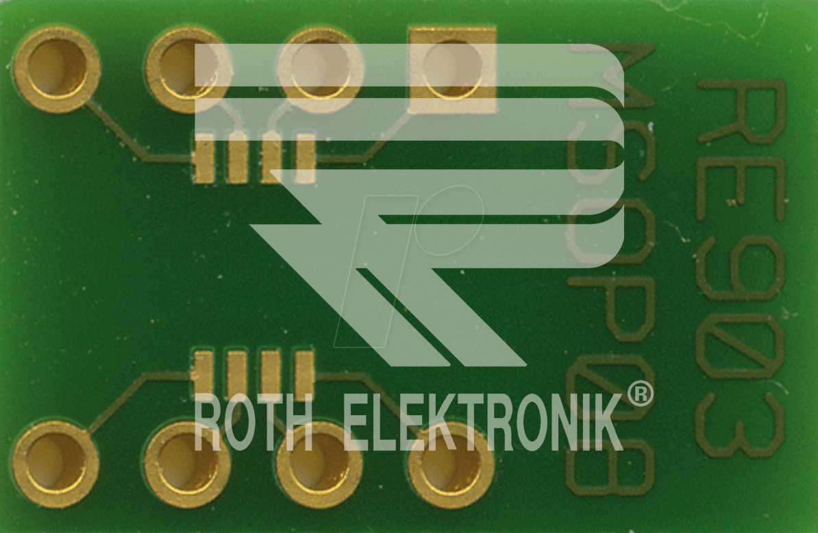 RE 903 - Adapter MSOP 8 Chem. Au RE 903 - Adapter MSOP 8 Chem. Au von ROTH-ELEKTRONIK