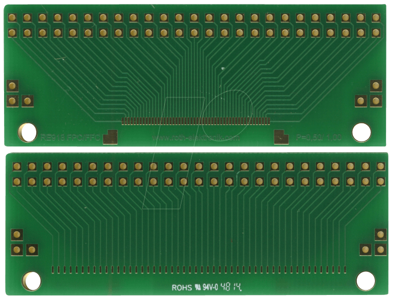 RE 918 - Adapter Molex FPC/FFC 1,00 & 0,50 mm Pitch von ROTH-ELEKTRONIK