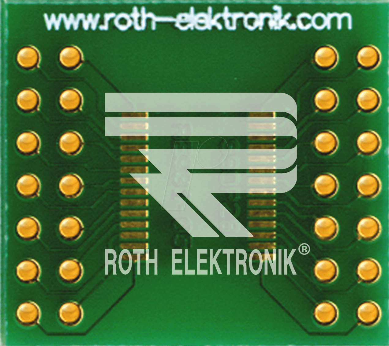 RE 931-05 - Adapter SSOP 28 Pins 0,65 mm Pitch von ROTH-ELEKTRONIK