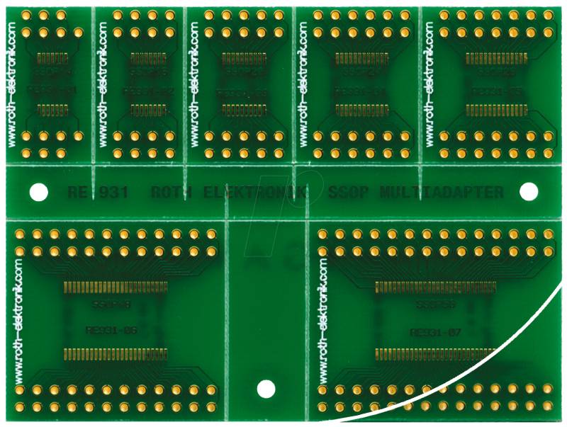 RE 931 - SSOP-SMD Multiadapter von ROTH-ELEKTRONIK