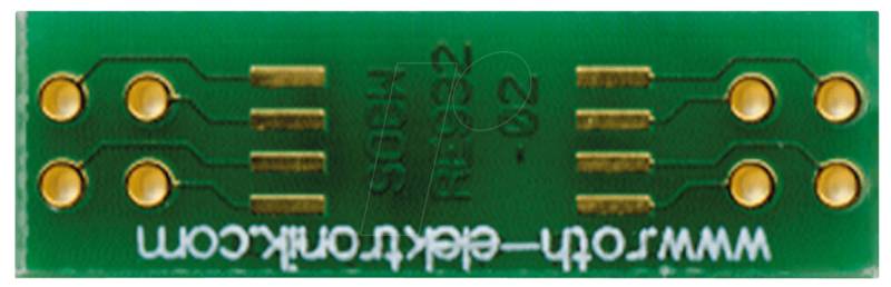 RE 932-02 - Adapter SO 8 Pitch 1,27 mm von ROTH-ELEKTRONIK