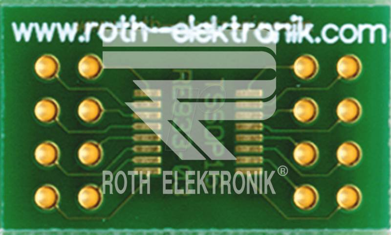 RE 933-03 - Adapter TSSOP 16 Pitch 0,65 mm von ROTH-ELEKTRONIK
