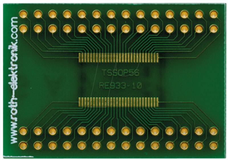 RE 933-10 - Adapter TSSOP 56 Pitch 0,50 mm von ROTH-ELEKTRONIK