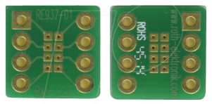 RE 937-01 - Multiadapter 8 Pin DIP zu DIP von ROTH-ELEKTRONIK