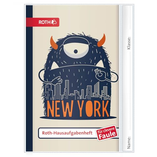 ROTH Hausaufgabenheft - Teens für clevere Faule, A5, 1 Woche 2 Seiten, Cute Monster ROTH Hausaufgabenheft - Teens für clevere Faule, A5, 1 Woche 2 Seiten, Cute Monster von ROTH