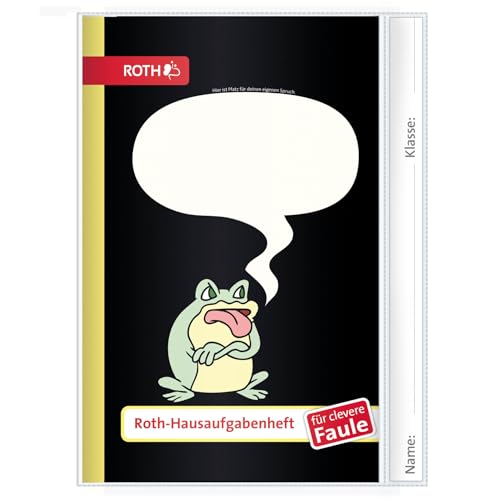 ROTH Hausaufgabenheft - Teens für clevere Faule, A5, 1 Woche 2 Seiten, Frog von ROTH