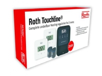 Roth Touchline®PL Raumregelung für 2 Räume Komplett-Set von ROTH