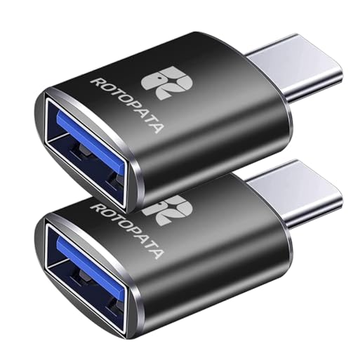 ROTOPATA 10 StückeUSB C auf USB 3.0 Female Adapter, Typ C OTG Adapter Kompatibel mit MacBook Pro2019, MacBook Air 2020, iPad Pro 2020, iMac, Surface Pro von ROTOPATA